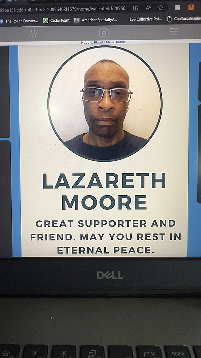 I’m still having a hard time with your passing my brother.