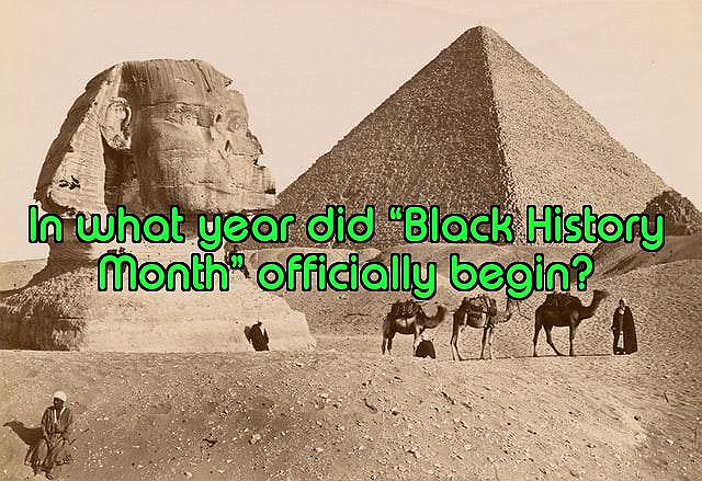 How Well Do You Know Blacks in History