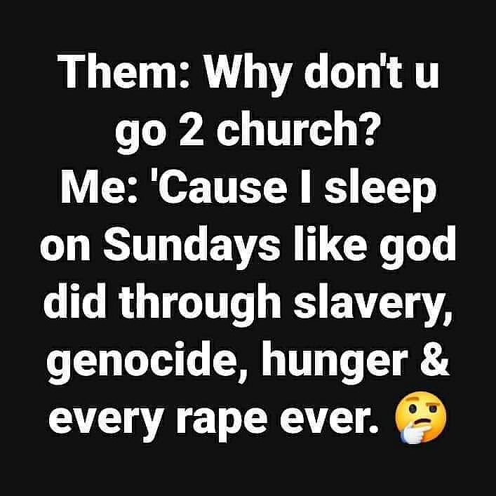 WHERE WAS YOUR GOD WHEN...